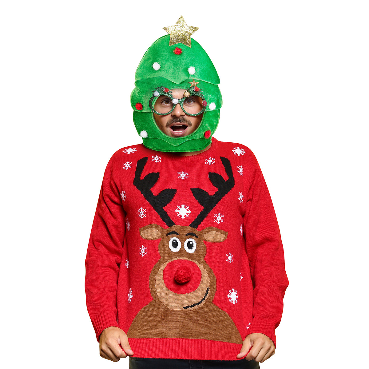 Winter Christmas Tree Hats For Hilarious Funny and Festive Christmas Party Hats  Party Decoration Costume Accessories