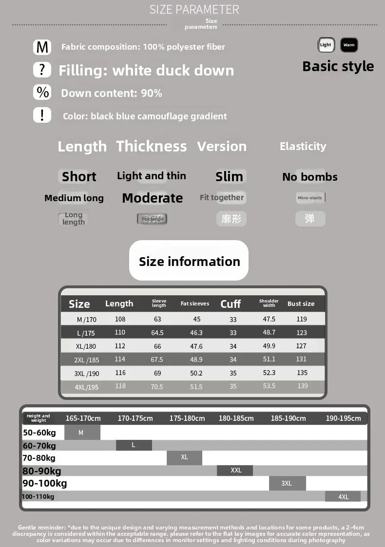 Canada Fashion Winter Jackets for Man Down Parka Coat Man White Goose Down Jacket Hooded Warm Thick Long Puffer Jacket HXY252