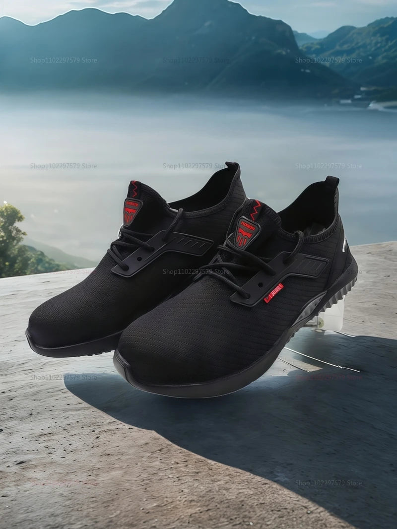 Work shoes Breathable steel toe safety boots Lightweight safety work shoes Male Male Male Male Work Sports Shoes Safety Shoes