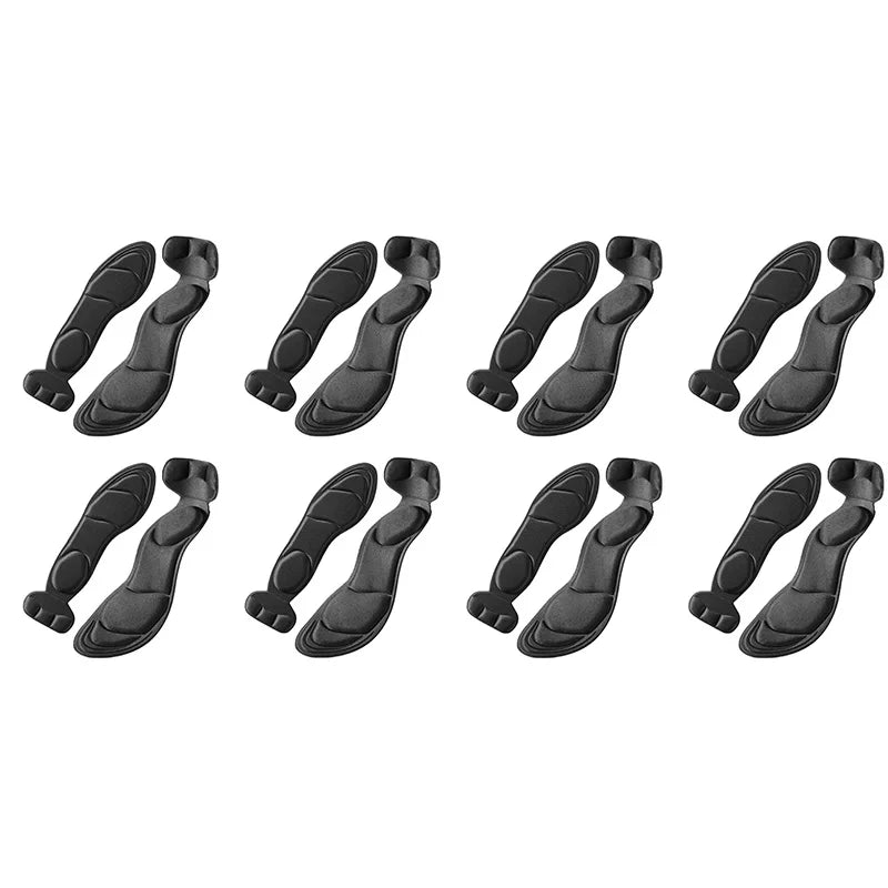 Memory Foam Insoles Women High-heel Shoes Insoles Anti-slip Cutable Insole Comfort Breathable Heel Protection Massage Shoe Pads
