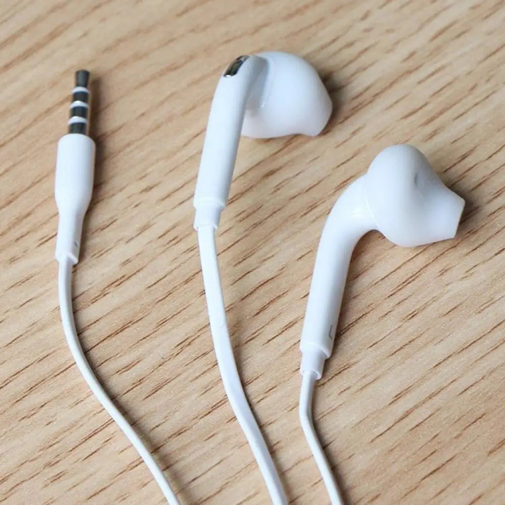 Wired Headphones With Microphone 3.5mm Earphones Plug In-Ear Headphones Music Earplugs Ergonomic Headphones For Smartphones