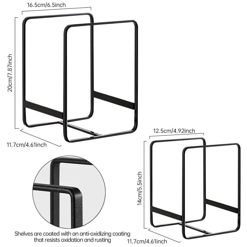 Kitchen Cabinet Plate Storage Countertop Dish RackDinner Plate Partition Drain Rack Layered Storage Rack Dish Drying Rack Home