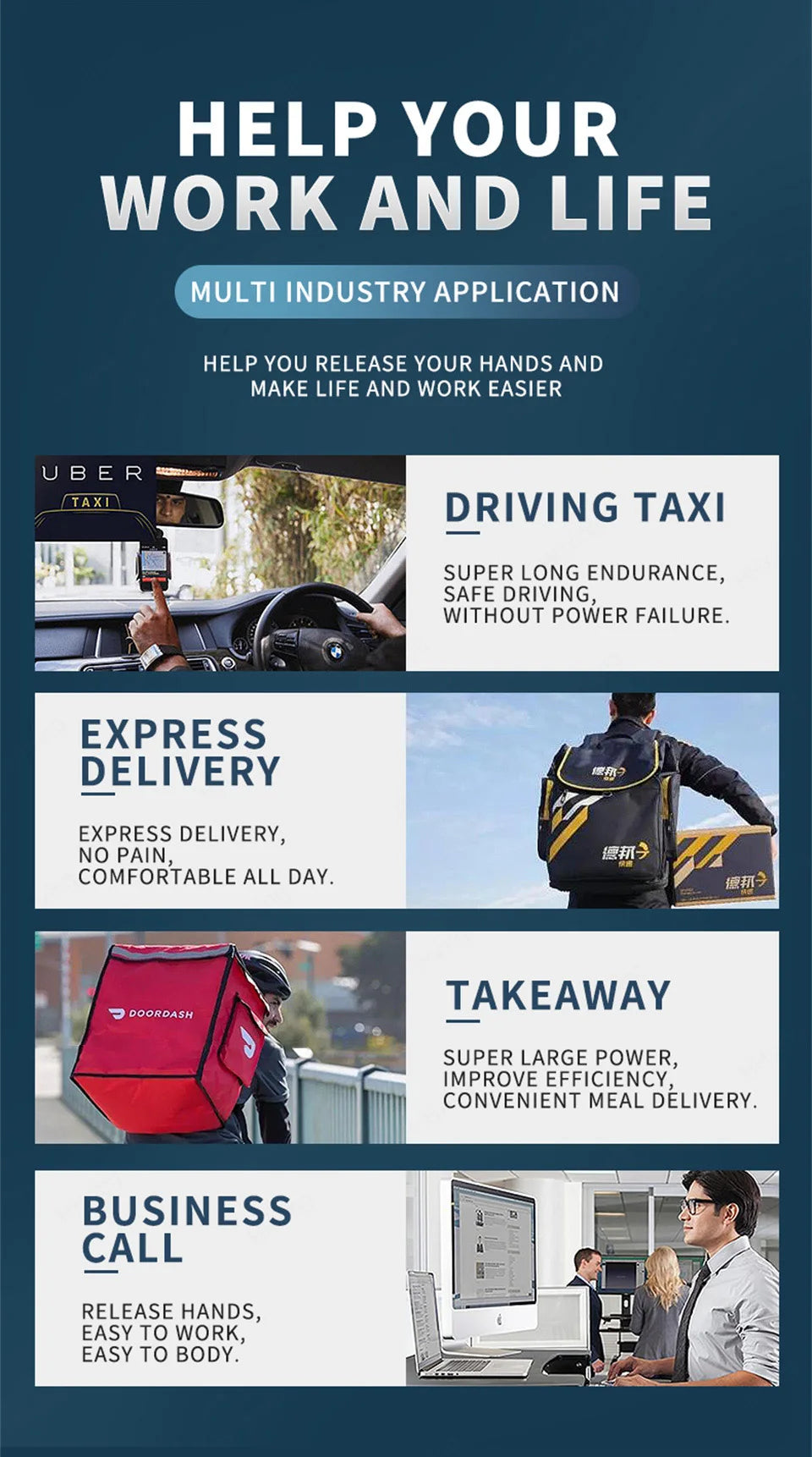 Wireless Headphones Bluetooth Headset With Microphone Earphones  Handsfree Noise Canceling Audifonos Talking Business Driving