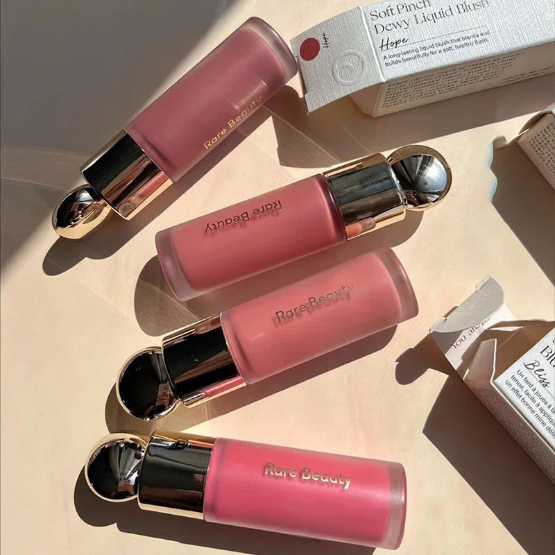 Rare Beauty Red Lip Water-photosolid Blusher Cream Face Highlight Powder Moisturizing Long-lasting Lipsitck Happy Honesty Makeup