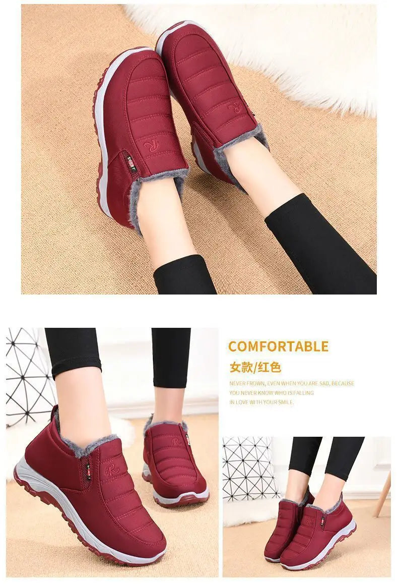 Women's Shoes Autumn Winter Casual Cotton Chunky Sole Warm Anti-Slip Affordable Free Shipping