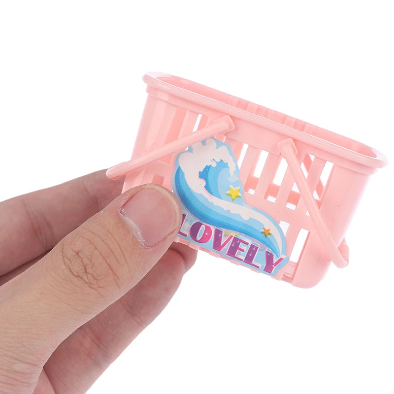 Kid's play house toys Household Washing Kit Iron Laundry tools for 1/6 Doll