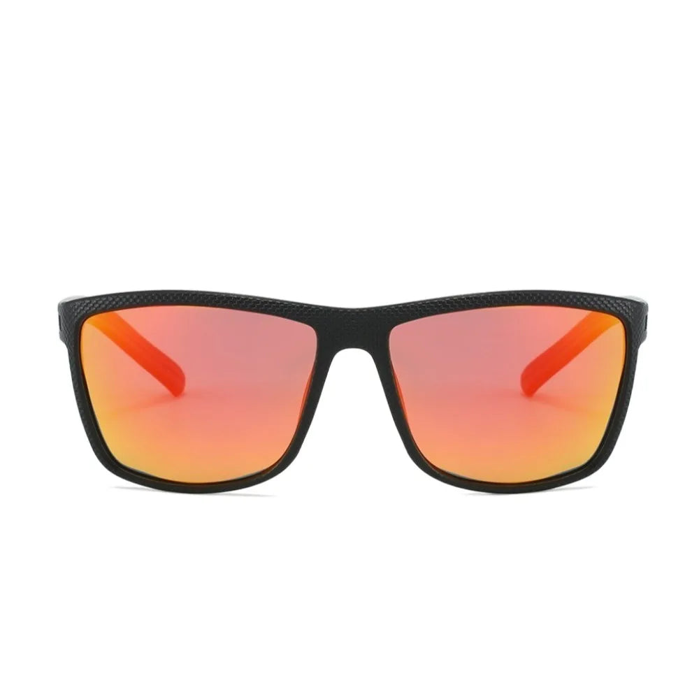 Square  Sunglasses UV400 Large Frame UV Resistant Cycling Glass UV Protection Lightweight Outdoor Sport Goggle Men