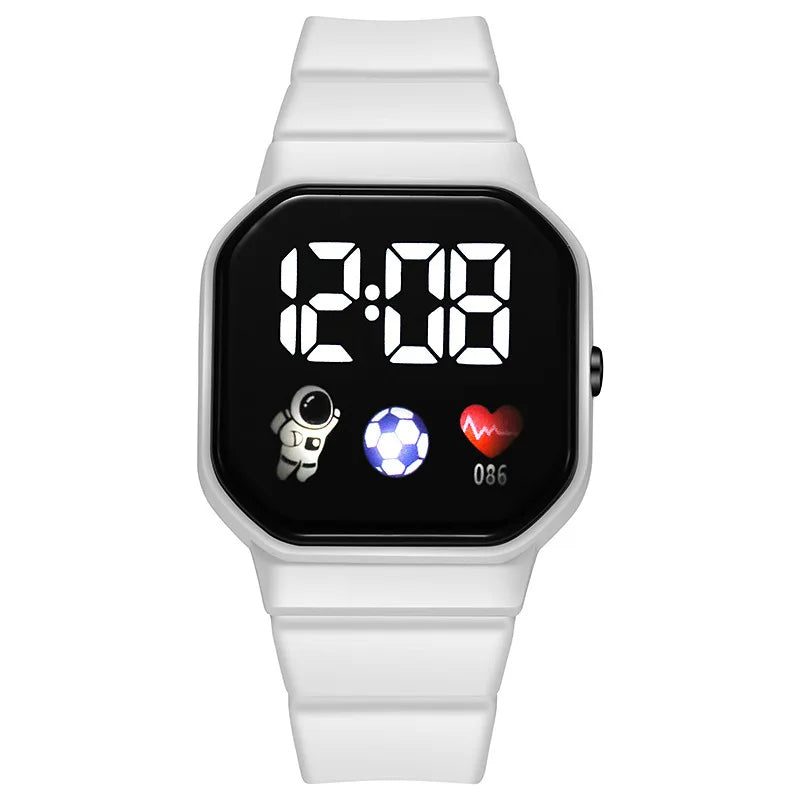 Sports Watch For Women And Men LED Electronic Digital Watch Fashion Casual Simple Silicone Female Watch Electronic Clock