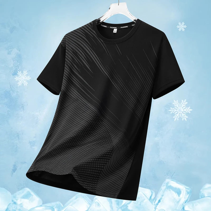 Men's T-Shirt for Summer Casual Oversized Loose T-Shirt Fashionable Running Sportswear Graphic T Shirts Fashion Streetwear Tee