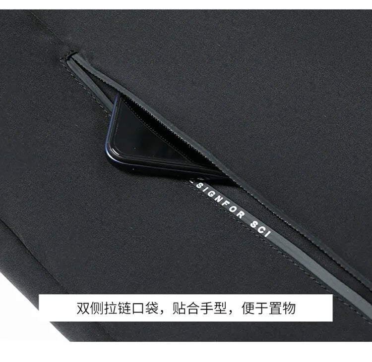 Men's Fashion Windbreaker Parka Coat Man Clothing Streetwear Windproof Casual Autumn Winter Warm Hombre Male Jacket for Outdoors