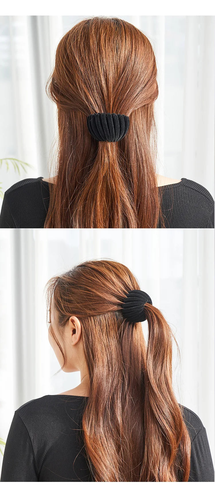 Women Bun Hair Claw Velvet Bird Nest Expanding Hair Accessories Horsetail Buckle Hair Clips Female Ponytail New Headwear Hairpin