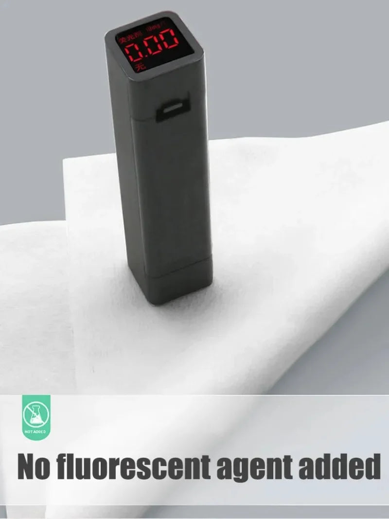 Reusable thickened face towel One pack of 100 pieces per pack Travel cleanser, wet and dry makeup remover, cotton soft fabric