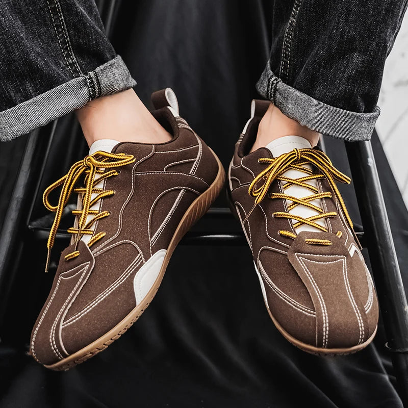 Shoes for Men Training Shoes German Style Lightweight Breathable Sneakers Vulcanized Shoes Retro Casual Gym Walking Men Sneakers