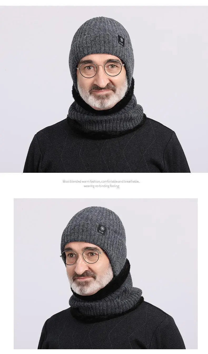 Winter Ear Protection Beanie Knitted Hat for Outdoor Activities, Climbing, Christmas Gifts