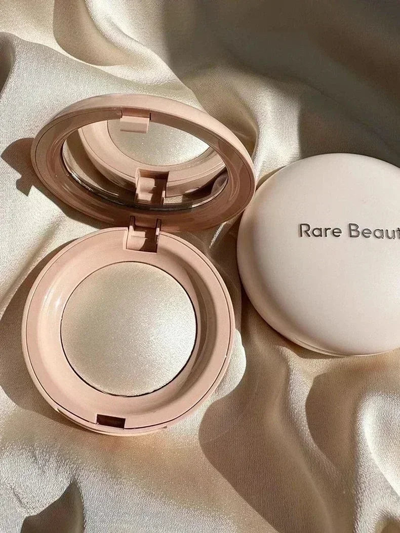 Hot Fashion Rare Beauty Setting Powder with Mirror Liquid Blush Moisturizing Dual-use Waterproof Lip Glaze Rouge Smooth Makeup