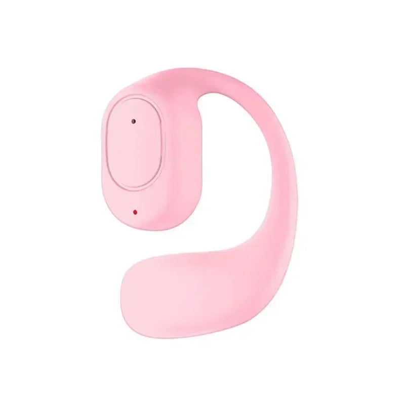 KY2 Single Wireless Earphones Air Conduction OWS Headphone HiFi Ear-Hook Music Sports Noise Cancel Headset For All Smartphones