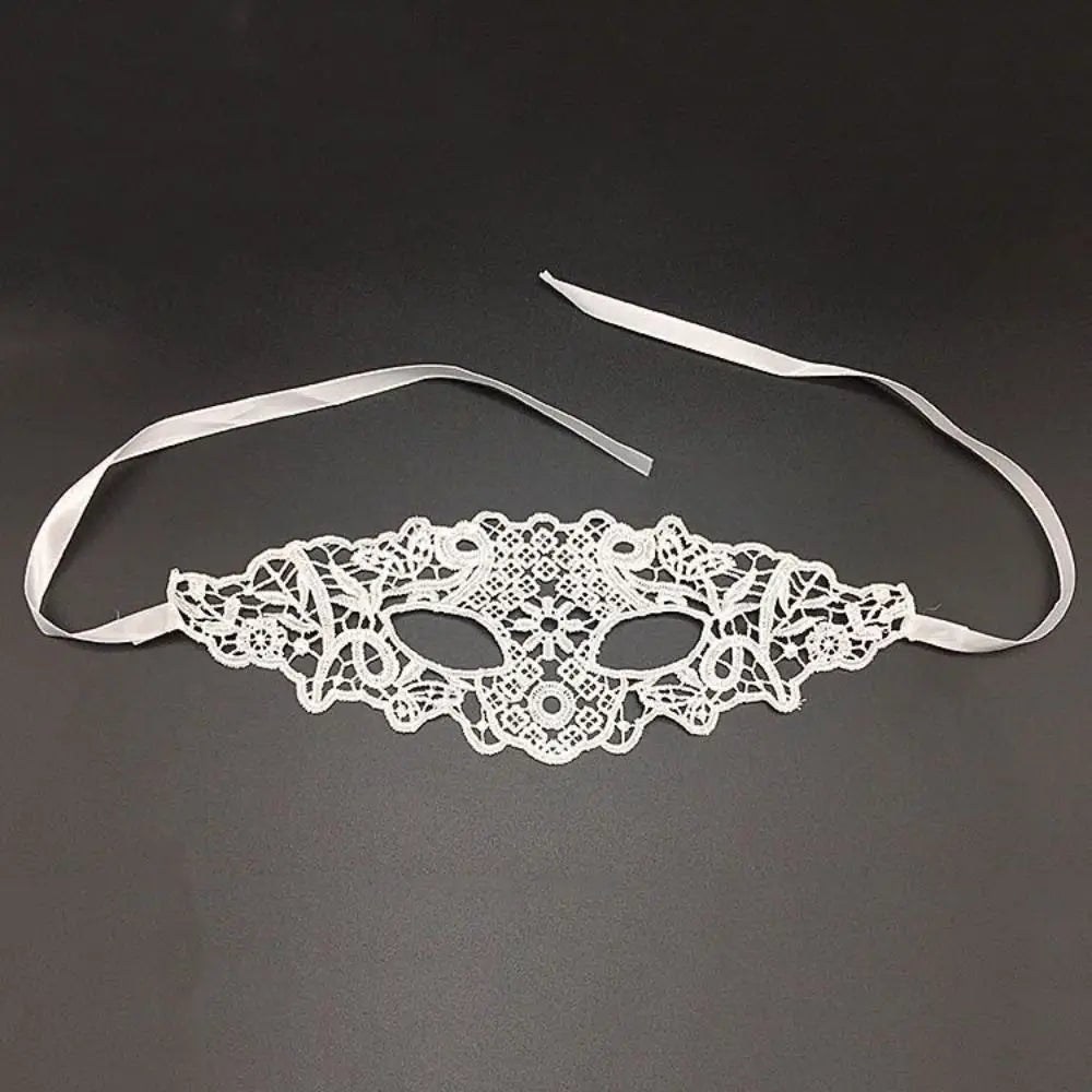 Halloween Makeup Masquerade Sexy Black Lace Mask Party Hollow Half Face Eye Mask Cosplay Prom Props Nightclub Dance Masks