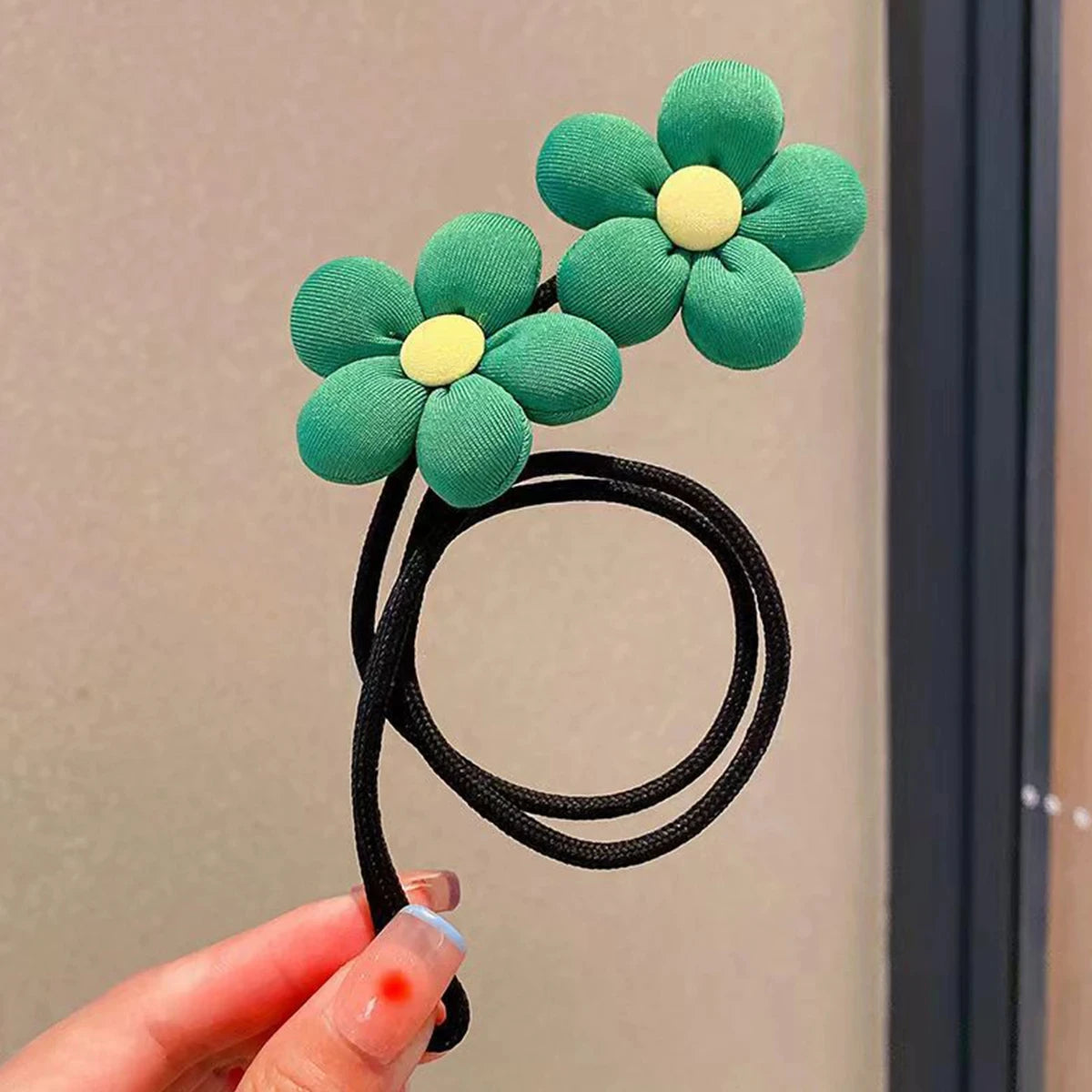 1PCS/SET Fashion Cute Flowers Hairband For Women Girls Hair Rope Hair Accessories