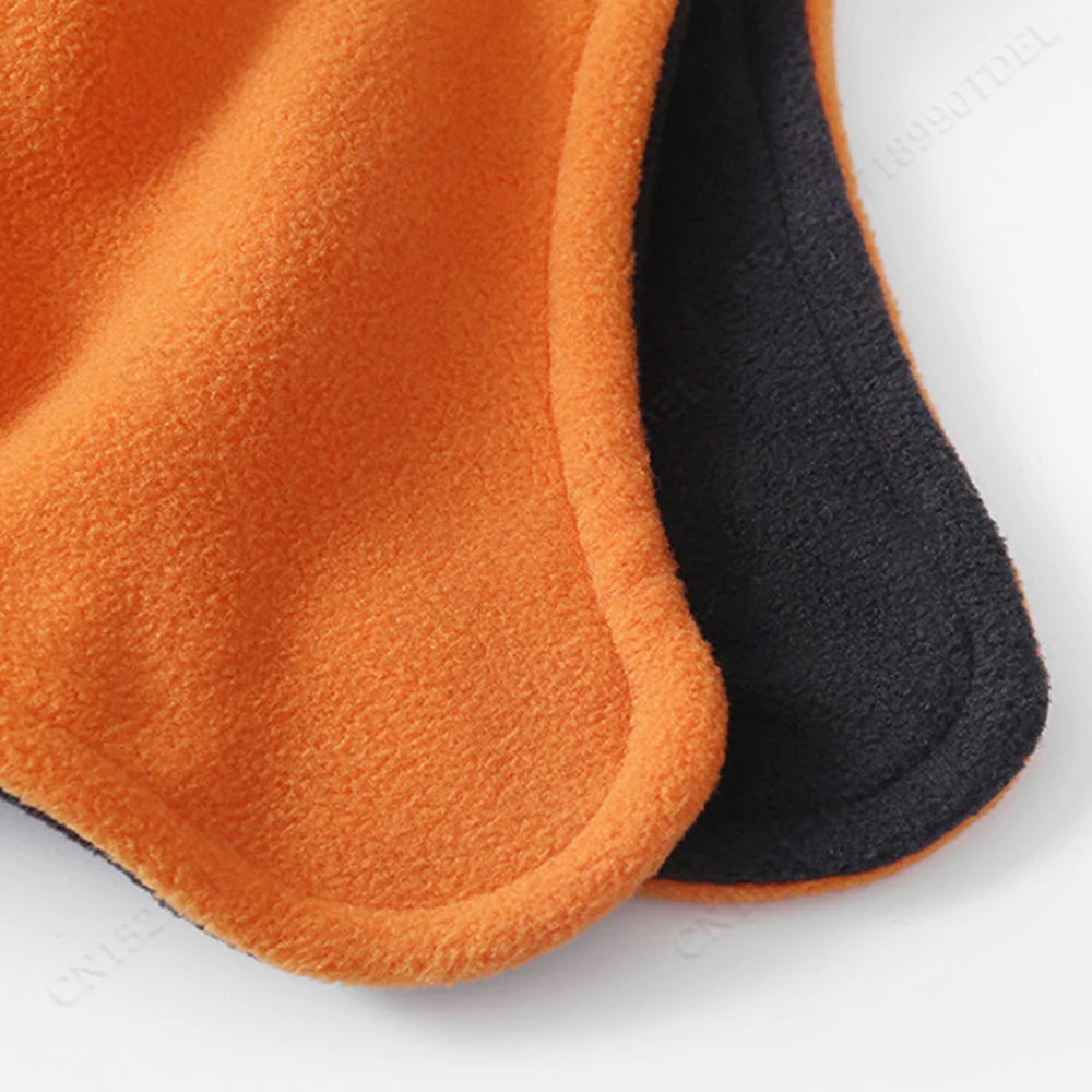 Winter Outdoor Cycling Hat Polar Fleece Windproof Ear Protection Earmuffs Sports Headgear Warm Caps Hiking Riding Caps