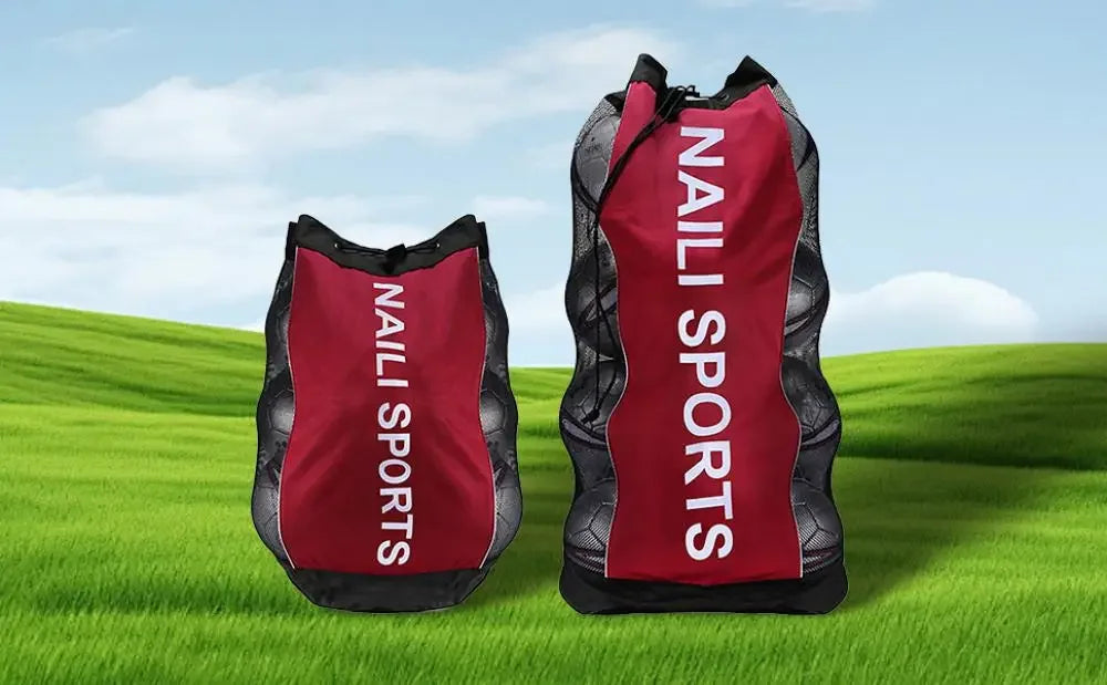 Football Bag with Shoulder Strap Comfortable Padded Shoulder Strap Sports Bag Heavy Duty Soccer Ball for Sports for Basketball