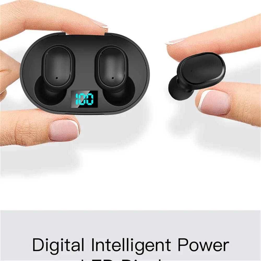 Bluetooth 5.0 Wireless Headphones E6S Noise Cancelling Sport Earphones HiFi Stereo Gaming Headsets With Mic For All Smartphones