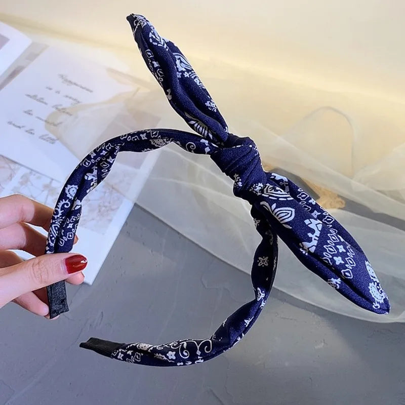 Autumn and winter solid color headband Simple and elegant headband Fashion hair accessories tools accessories