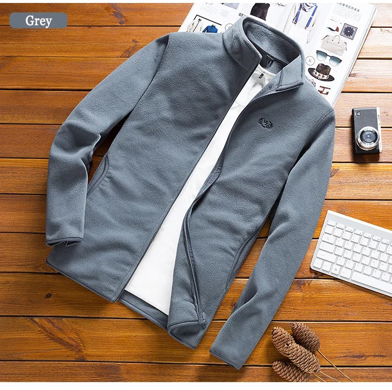 Man Fleece Tactical Softshell Jacket Outwear Windbreaker Thermal Sporting Male Tourism Mountain Coats Men Army Jackets