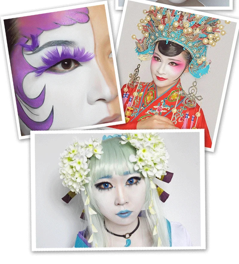 RULIAN Rulian Makeup White Foundation Cream Halloween COS Vampire Makeup Zombie Makeup Painted White Foundation