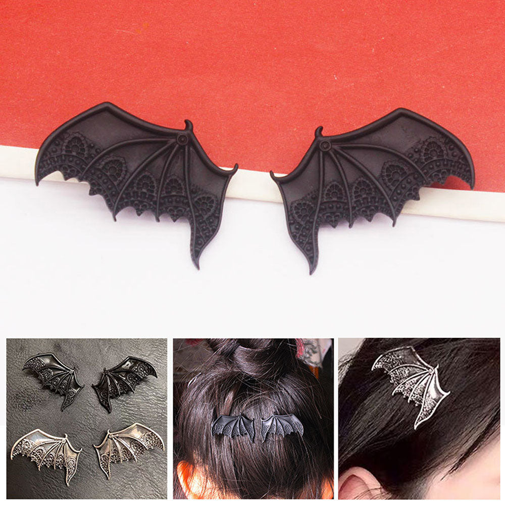 Accessories For Women Halloween Bat-Wing Hair Clip Fashionable All-match Hair Accessories For Party Hair Accessories