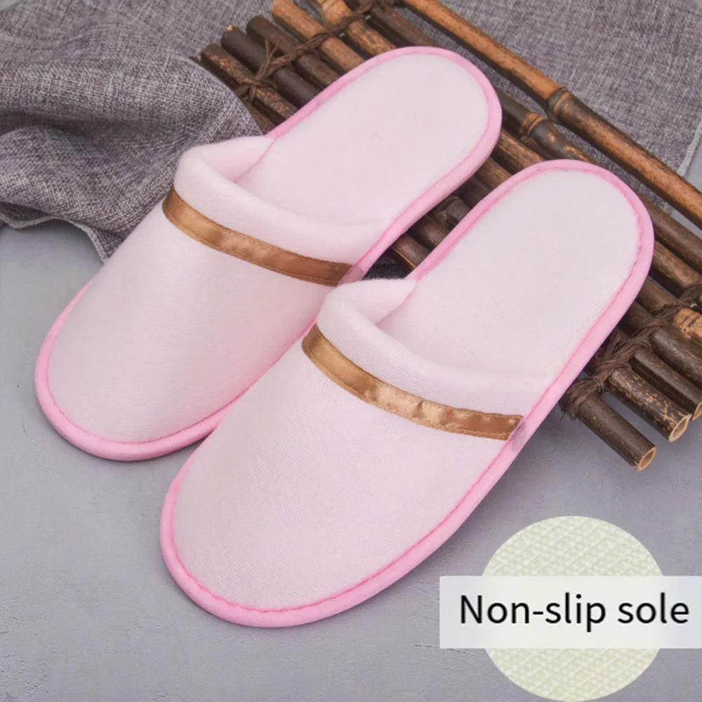 Winter Home Slippers Couple Indoor Shoes Thicken Warm Cotton Slippers Women Men House Slides Non-slip Bedroom Floor Slipper