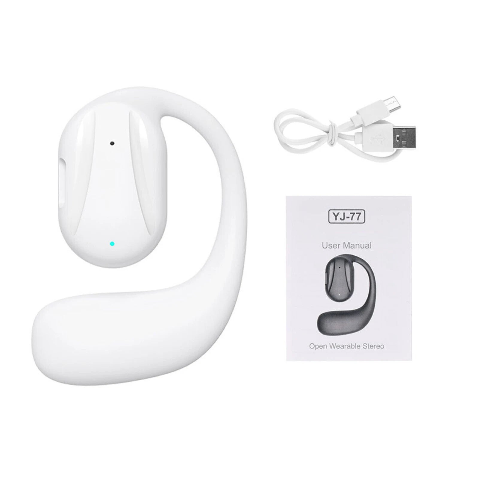 Bluetooth 5.2 Wireless Earphone Stereo Noise Reduction Headphones Hanging Ear Type Not In The Ear Headset For Android For iphone