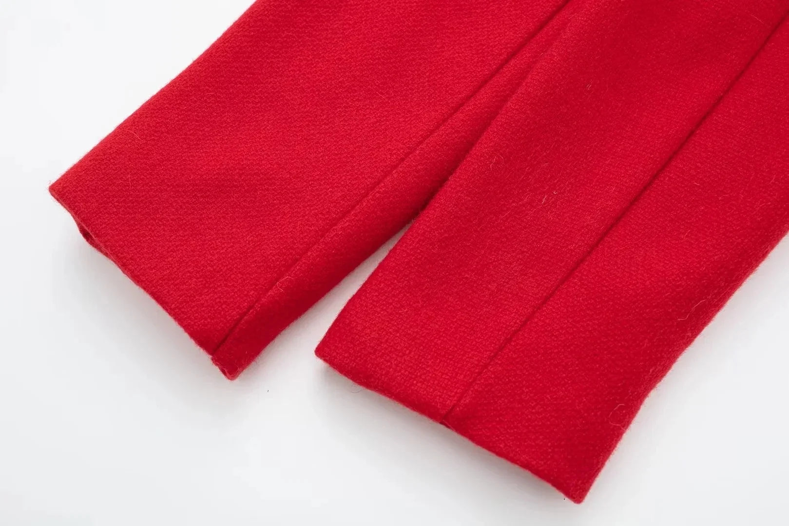 Women Elegant Cropped Jacket 2025 Women's Fashion Jacket O-Neck Long Sleeved Flip Pocket Coat Female Casual Outwear Tops