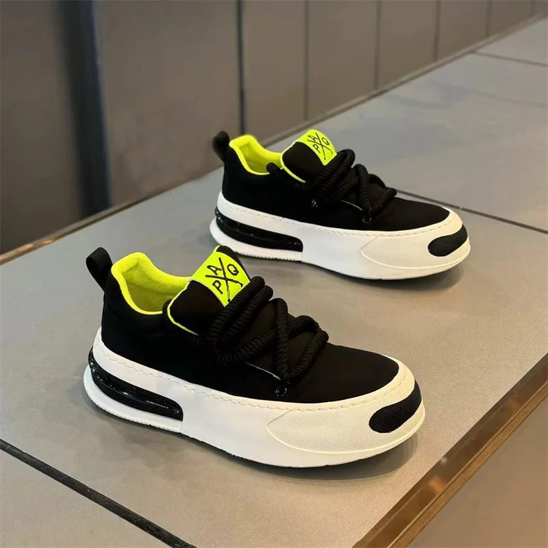 Sport Shoes for Men Platform Sneakers Designer Breathable Men Casual Shoes Fashion Outdoor Lace-Up Men Board Shoes tenis hombres