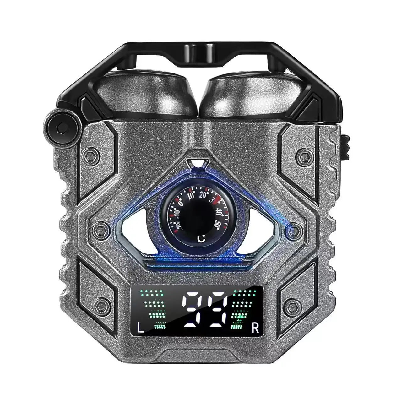 Creative Noise Reduction Electric Technology Mecha Wind Ultra-Long Standby Game Dual-Mode Headset H9 Bluetooth Wireless Headset