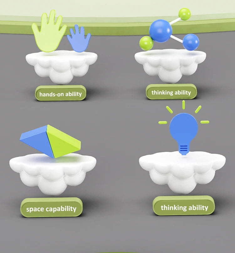 3D Puzzle Fidget Toys Transformable Cube Kid Education Toys Cubo Magico 24-72 Segments Magic Rule Snake Speed Cubes Toys for Kid