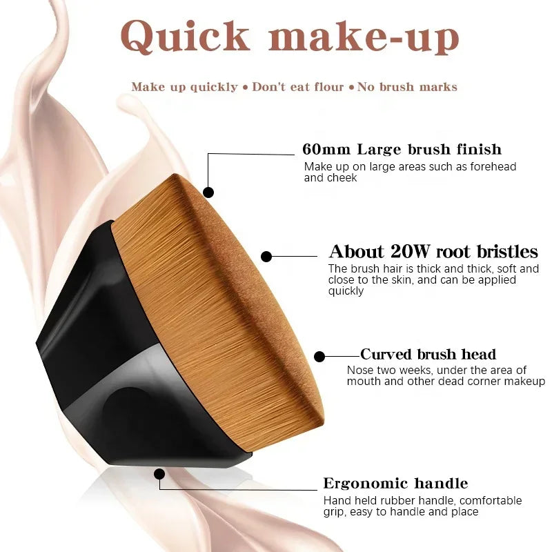 Make up New Magic Makeup Brush Beauty Powder Face Blush Brushes Portable Professional Foundation Brush Large Cosmetics Soft Base