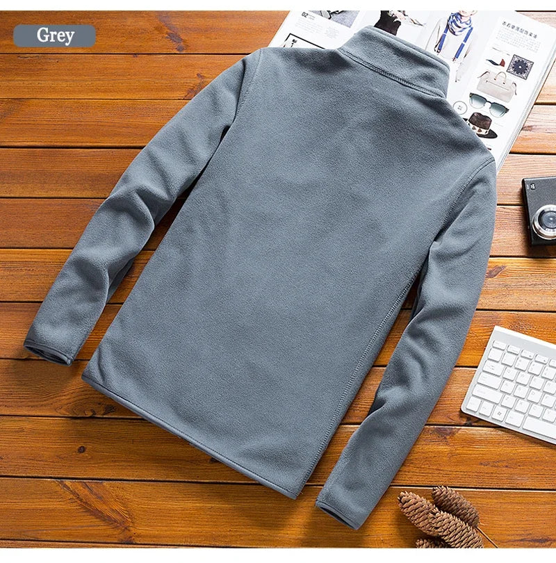 Man Fleece Tactical Softshell Jacket Outwear Windbreaker Thermal Sporting Male Tourism Mountain Coats Men Army Jackets