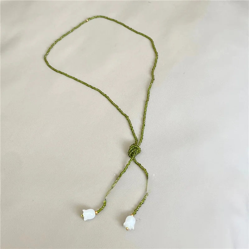 2024 Accessories pearl necklace Women Long Crystal Beads Sweater collares  Necklace 20mm Baroque Pearl Pendant Neck jewelry