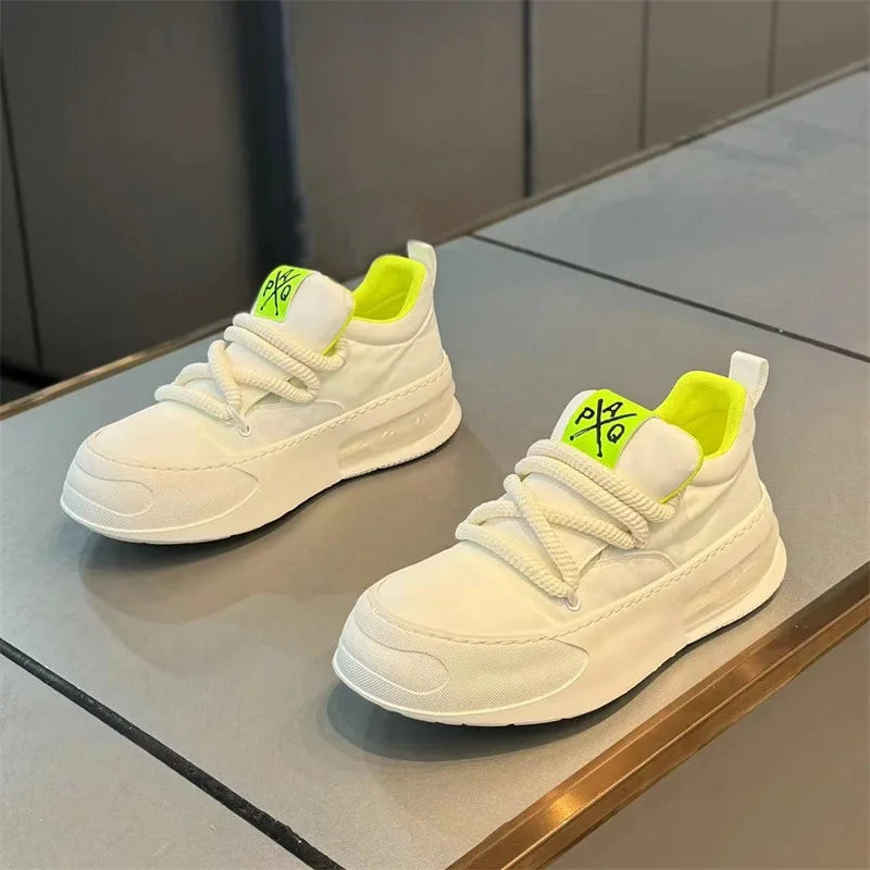 Sport Shoes for Men Platform Sneakers Designer Breathable Men Casual Shoes Fashion Outdoor Lace-Up Men Board Shoes tenis hombres