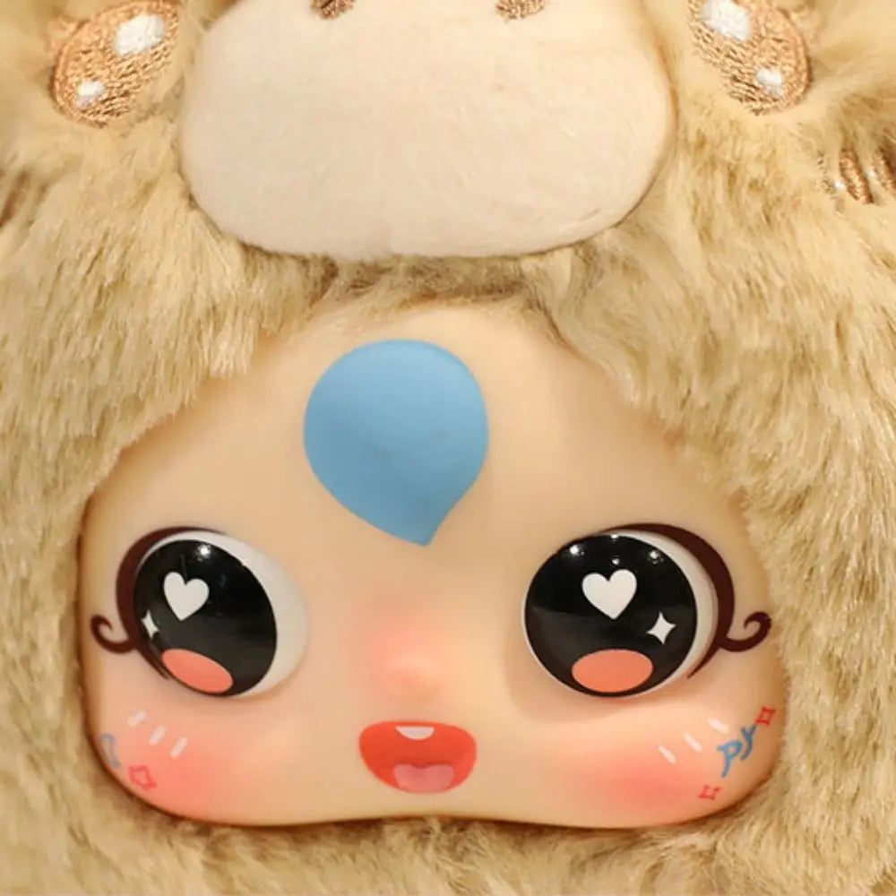 Kid's Accompany Dolls Pony Vinyl Pony Vinyl Plush Doll Soft Animal Vinyl Face Plush Toy Cute Pet Stuffed Plush Toys Boys Girls