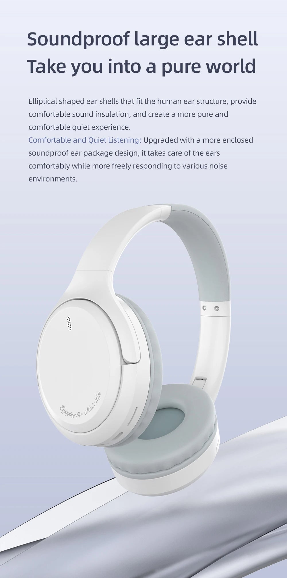 Headset Over-Ear Hood Wireless Bluetooth Earphones 5.3 Gaming Sports Earphone bluetooth Music Headphone High Fidelity Foldable