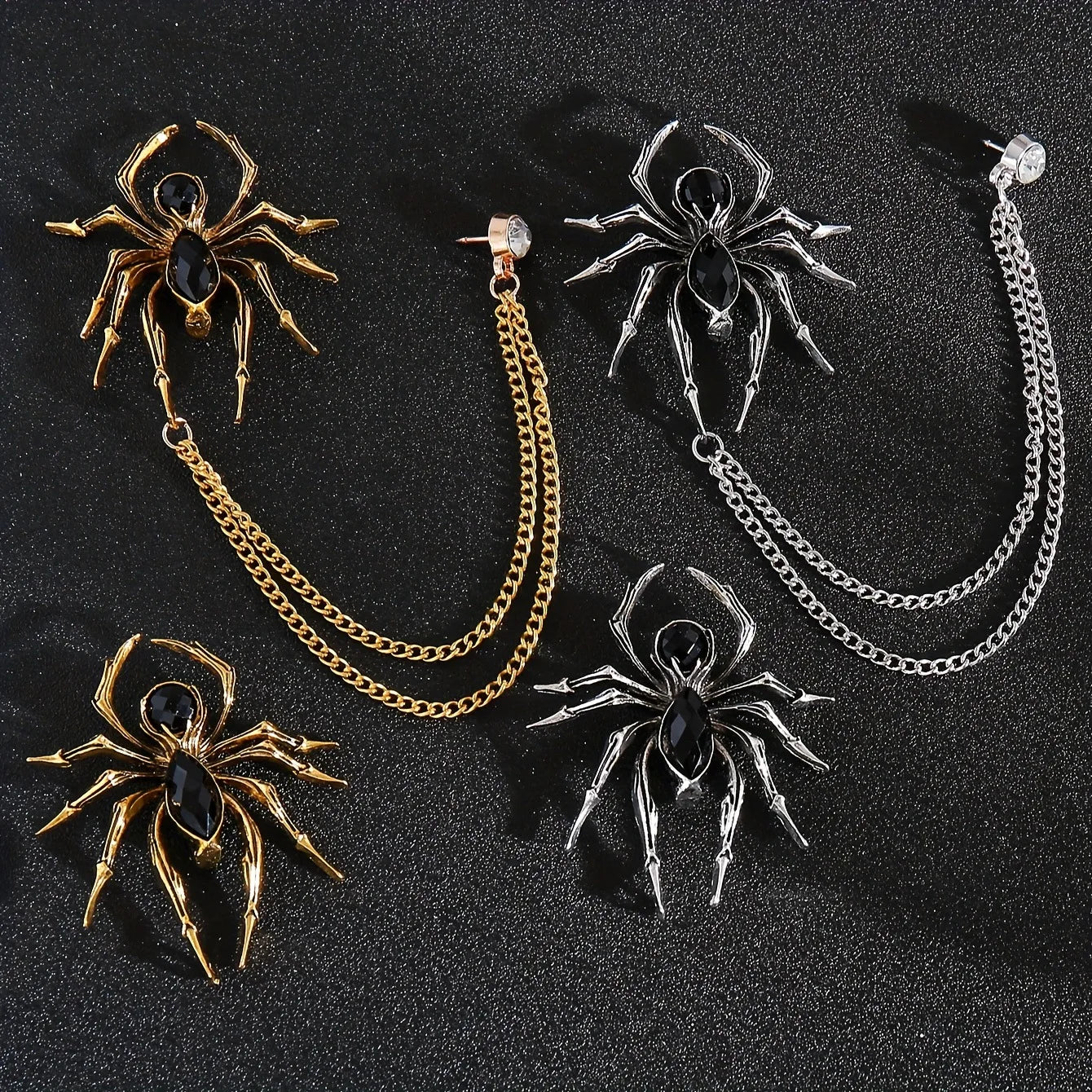 New men's personalized suit accessories brooch, European and American fashion versatile, animal shaped, niche spider