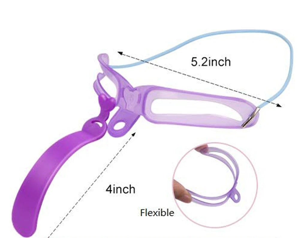 8 In 1 Reusable Eyebrow Stencil Beauty Makeup Brow Stamp Template Eyebrows Shape Set Eye Brow Makeup Tools and Accessories