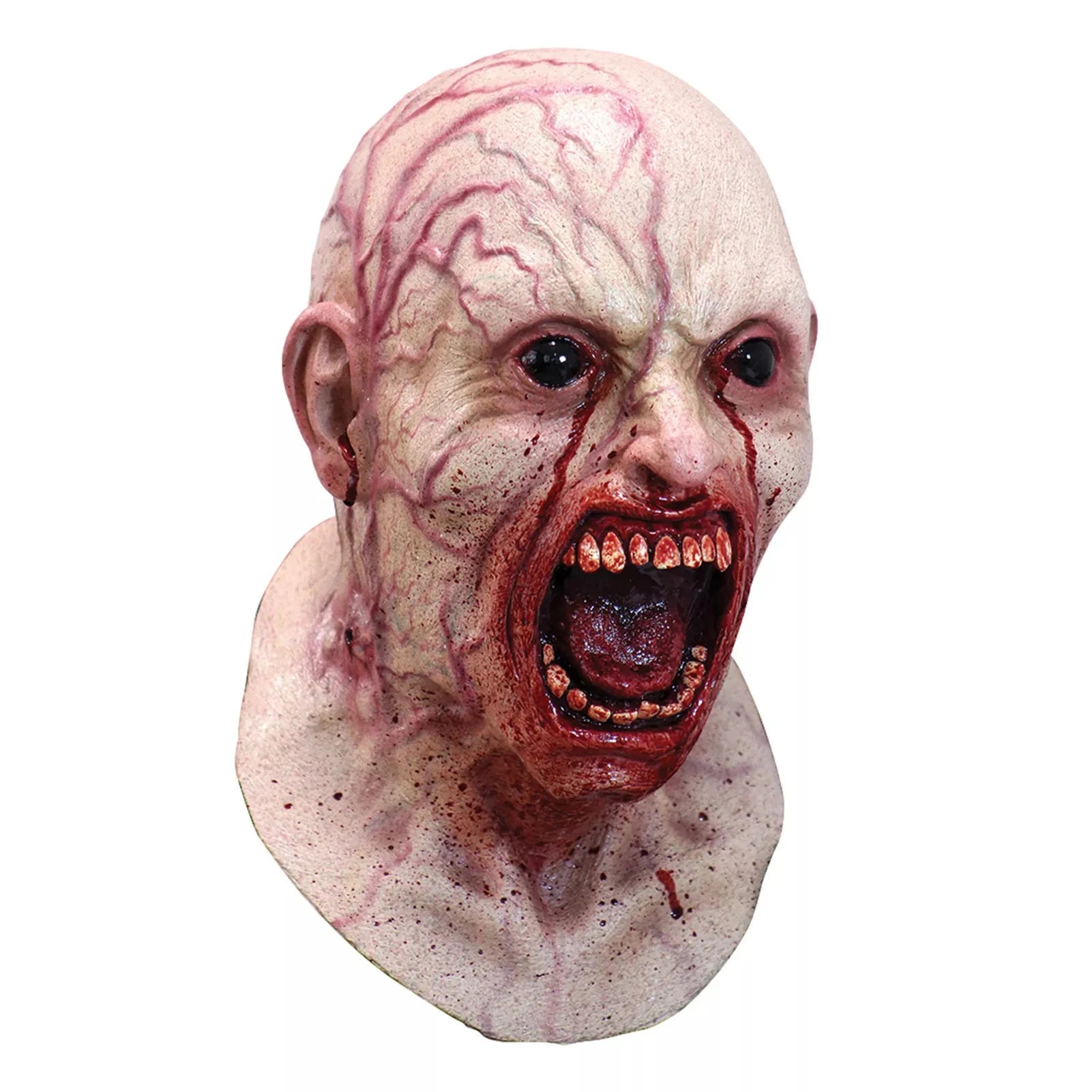 Latex Realistic Horror Mask For Halloween Makeup Party Scary Face Cover Makup Parties Masquerade Bloody Disgusting Scary Masque