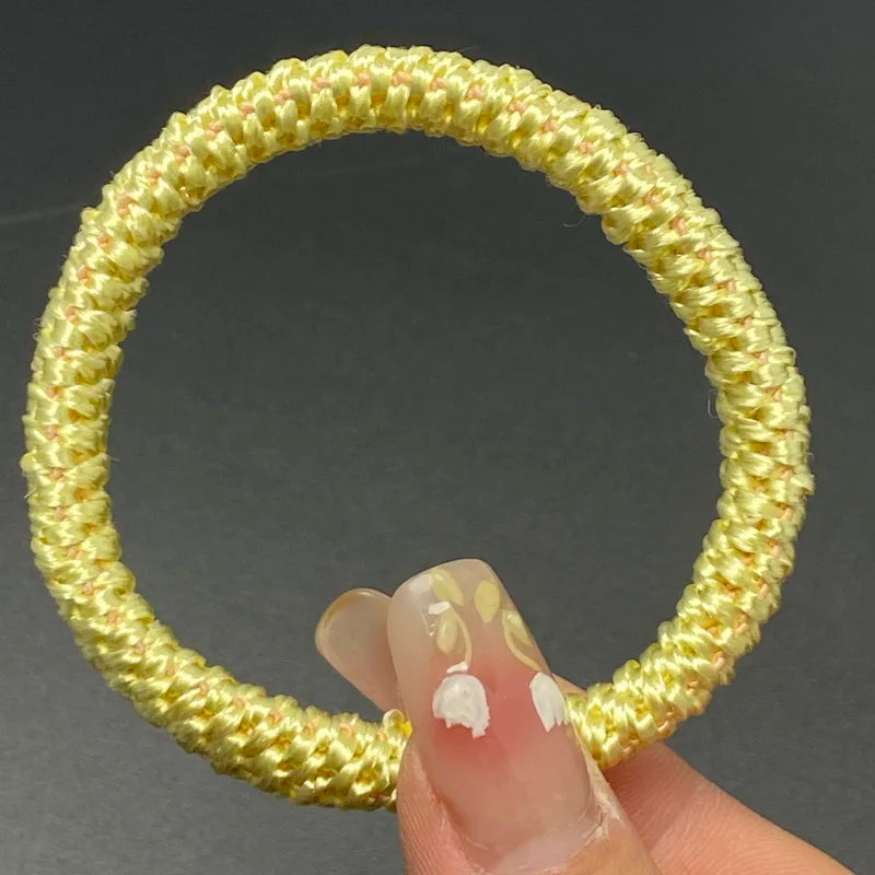 2022 fashion Simple thick hair rubber bands for Women Elastic Hair Tie Gum Girl Ponytail Hairbands Scrunchies kknekki Accessorie