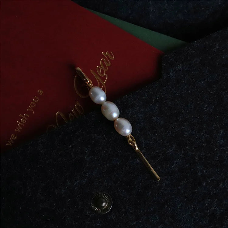 Hair Accessories for Girls Women Hairpins Clips Natural Baroque Freshwater Pearl Elegant Sweet Bridal Ornaments Wedding Gift