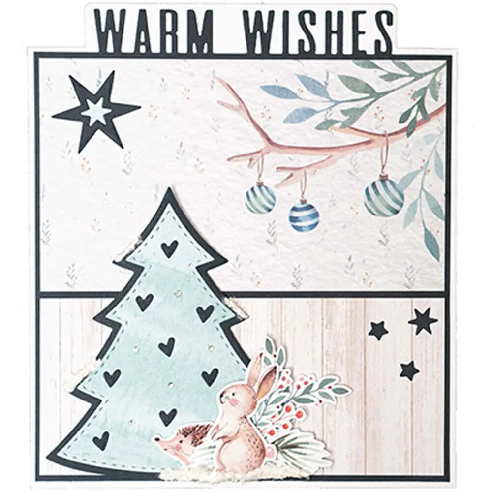 Christmas Tree  Metal Cutting Dies Stencil For DIY Scrapbooking Embossing Paper Cards Album Making Decorative Craft Cut Template