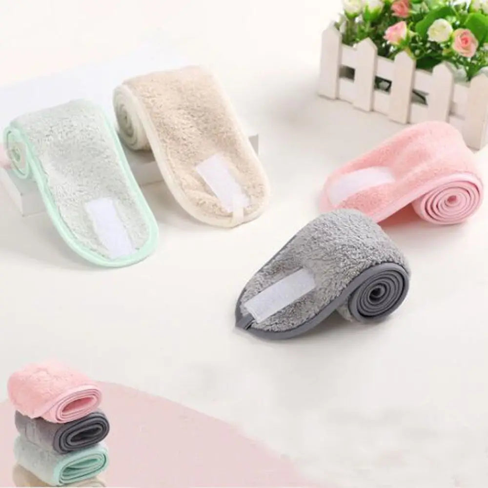 Women Face Accessories Shower Caps Facial Bath Cosmetic Tiara Turban Turban Hairband Head Band