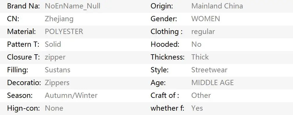 Women's Jacket New Korean Version Stand Collar Short Cotton-padded Jacket Thickening Warm Parkas Winter Jackets for Women Coat