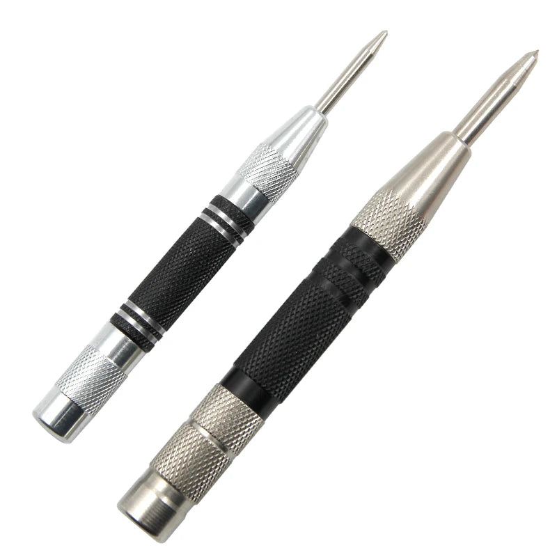 Spring Type Automatic Center Punch Locator Glass Striker Window Breaker Punch Centering Punch Punch Tool